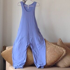 💎🦋💎 Kimberly C - 'Oversize' Baggy Blue Jumpsuit